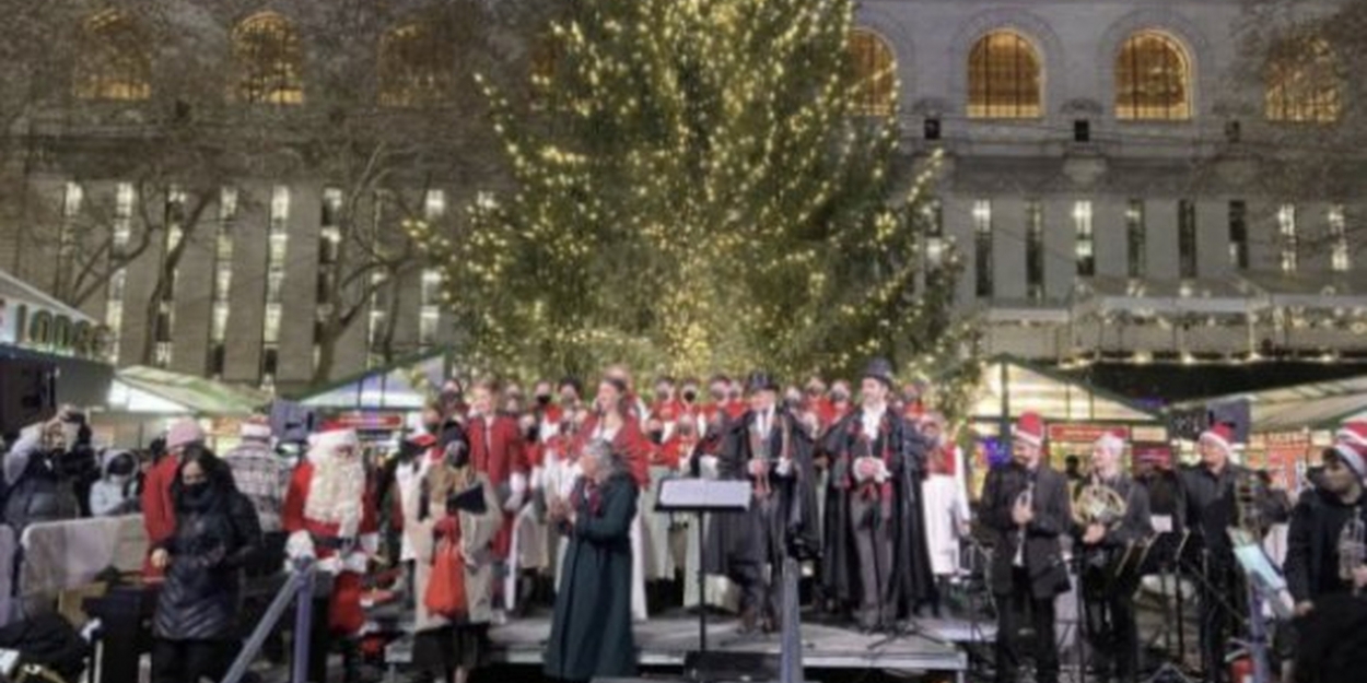 New York City Opera Presents An Evening Of Caroling At Bank Of America