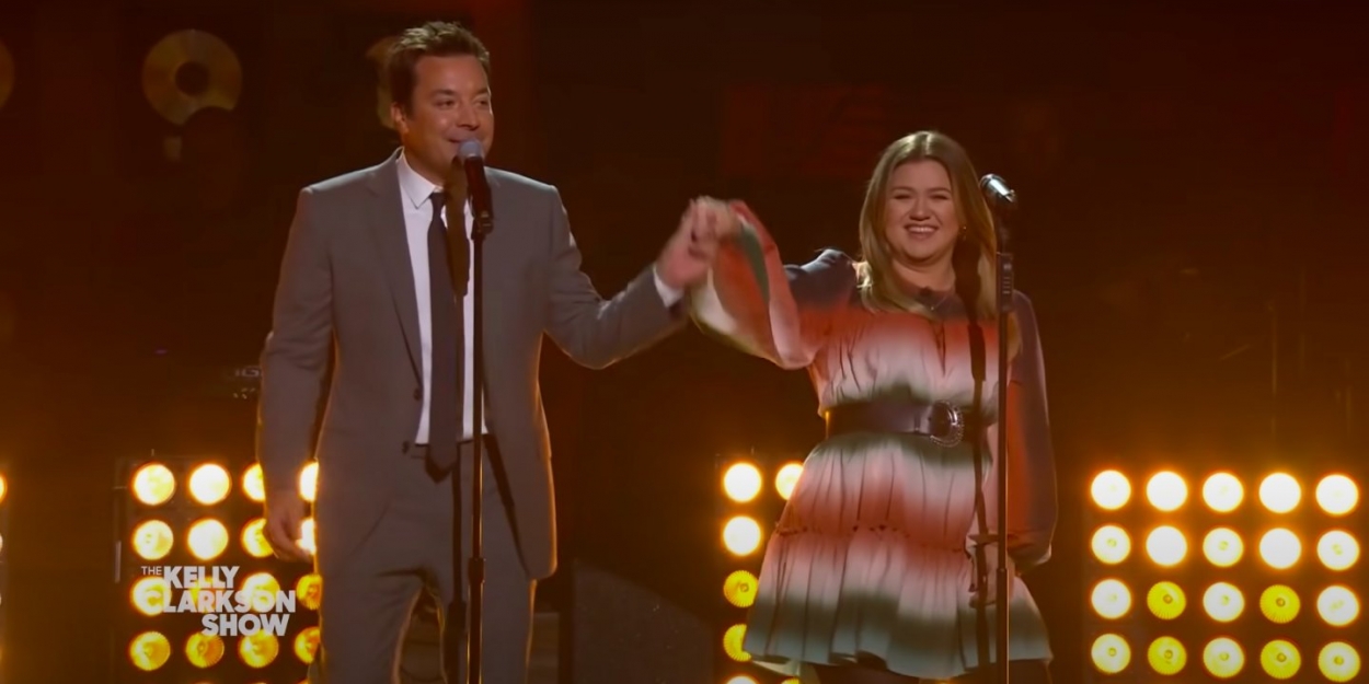 VIDEO Watch Kelly Clarkson Jimmy Fallon Duet I Got You Babe