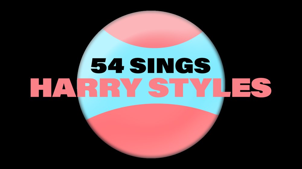 54 Sings Harry Styles show poster