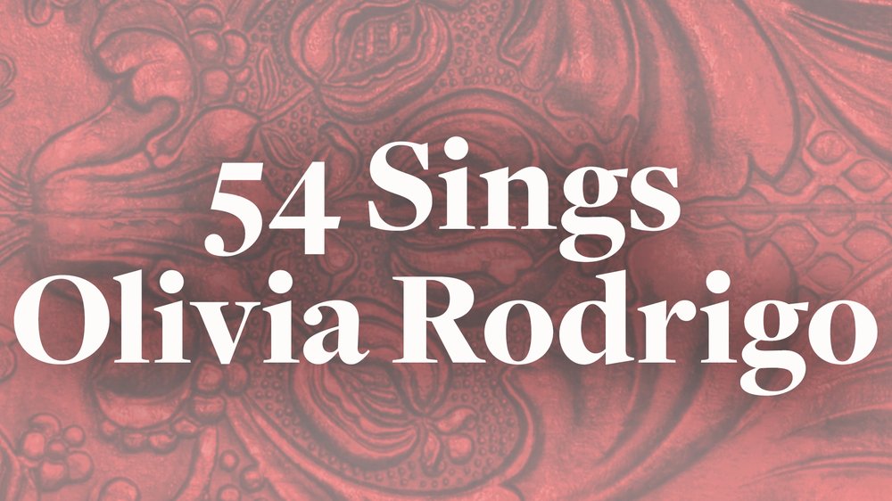 54 Sings Olivia Rodrigo in Cabaret