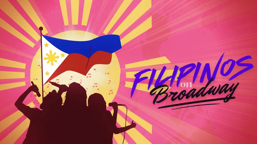 Filipinos on Broadway show poster