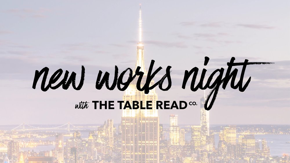 New Works Night with The Table Read Co. in Cabaret