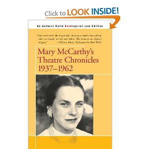 Mary McCarthy's Theatre Chronicles by Mary McCarthy