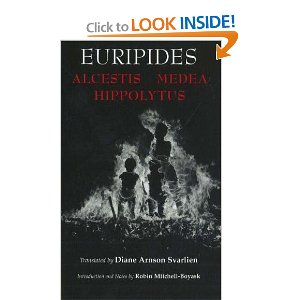 Euripides Alcestis, Medea, Hippolytus by Euripides