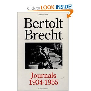 Bertolt Brecht: Journals 1934 - 1955 by Bertolt Brecht