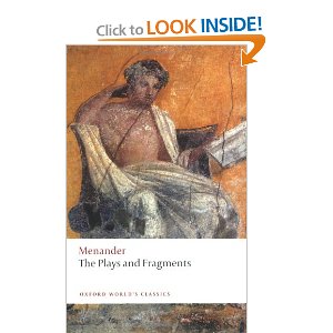 The Plays and Fragments by Menander