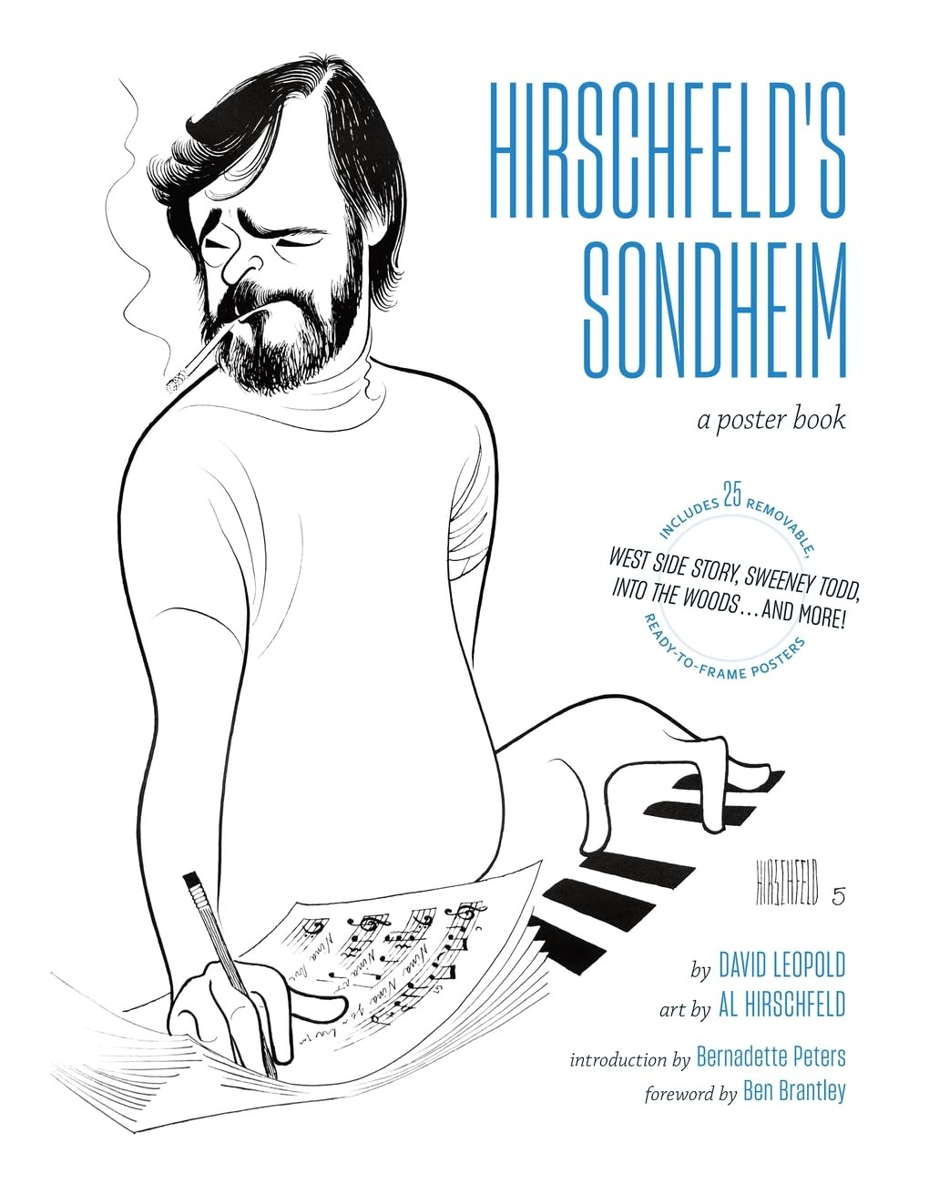 Hirschfeld's Sondheim: A Poster Book by David Leopold.