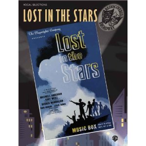 Lost in the Stars - Vocal Selections by Kurt Weill