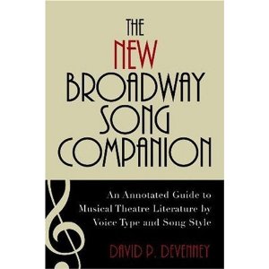 The New Broadway Song Companion by David DeVenney