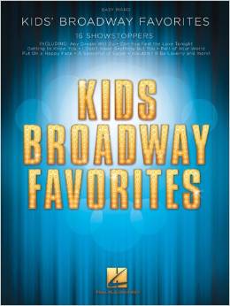 Kids' Broadway Favorites Easy Piano Cover