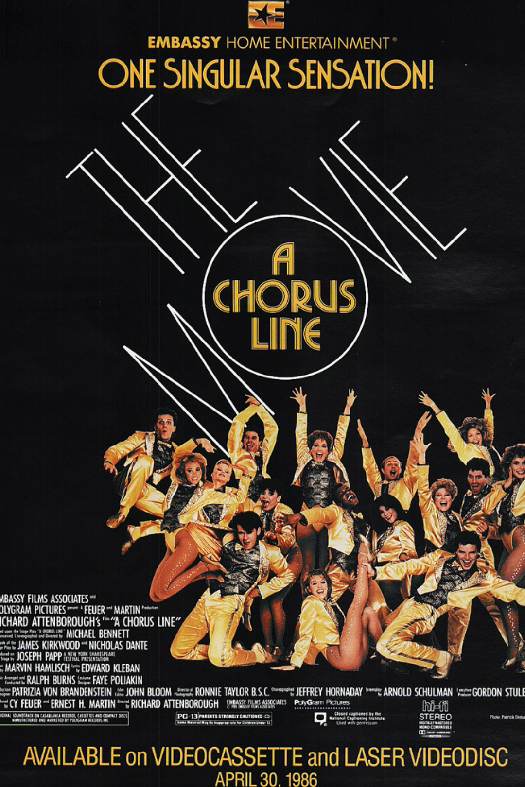 A Chorus Line (1985)