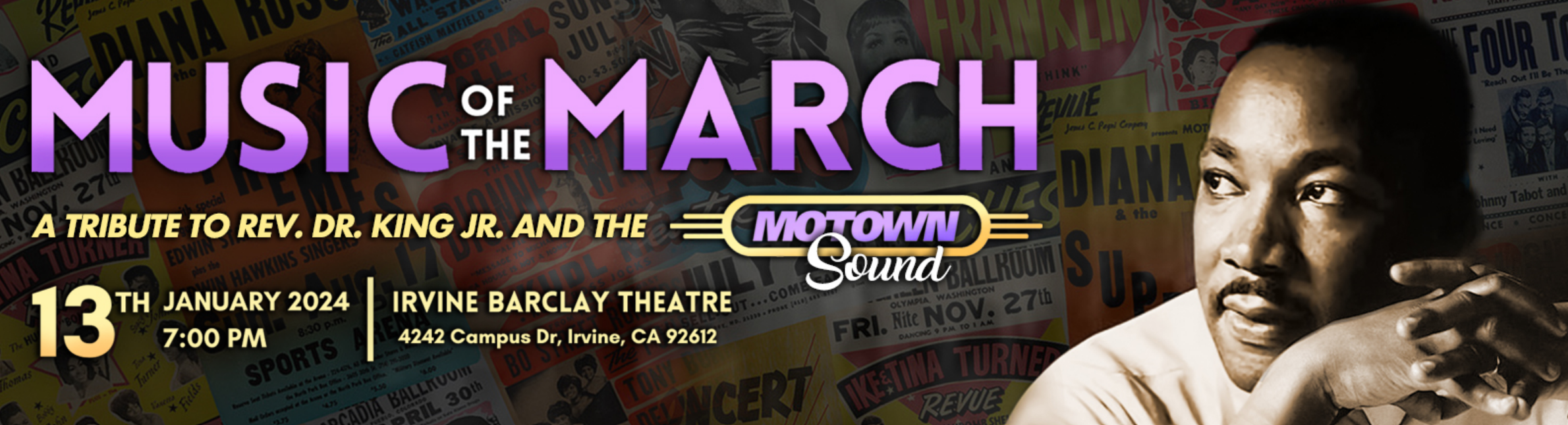BLACK SINGERS/ACTORS/DANCERS NOV AUDITION - MUSIC OF THE MARCH: A TRIBUTE TO DR. MARTIN LUTHER KING & THE MOTOWN SOUND