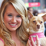 Photo Coverage: Legally Blonde's Bailey Hanks and 'Bruiser' Meet the Press