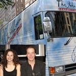 Photo Coverage: Lennon Cast Members Visit the John Lennon Educational Tour Bus