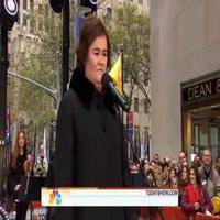 STAGE TUBE: Susan Boyle Sings 'Wild Horses' on NBC's Today Show Video