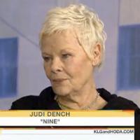 STAGE TUBE: Judi Dench Talks NINE with TODAY's Kathie Lee and Hoda