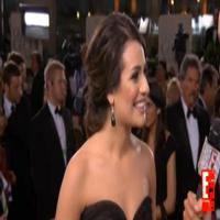 STAGE TUBE: Lea Michele Gives GLEE Scoop on the Globes Red Carpet Video