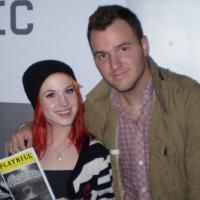 Photo Flash: Chad Gilbert, Hayley Williams Visit THE TOXIC AVENGER Video