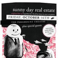 STG Presents Sunny Day Real Estate 10/16 At Paramount Theater  Video