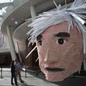Giant Andy Warhol Pinata On Display at Brooklyn Museum 4/22 Video