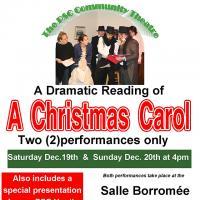 PSC Community Theatre Hosts A Reading Of A CHRISTMAS CAROL Video