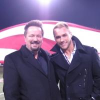 Photo Preview: Terry Fator and Josh Strickland At  2009 Maaco Bowl Las Vegas Video