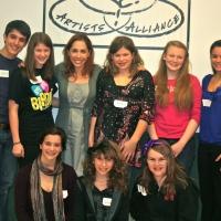 Andrea Burns Leads Broadway Artists Alliance Students in a Song Interpretation…