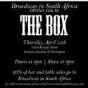 Cocktails for a Cause Held At The Box, Broadway in South Africa 4/15 Video