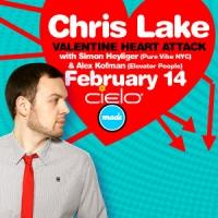 Made Event presents CHRIS LAKE Valentine Heart Attack At Cielo 2/14 Video