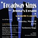 Broadway Sings For Jenna's Dreams Benefit Held At Yorktown Stage Video