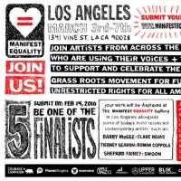 MANIFEST EQUALITY Announces National Art Contest, Exhibition and Public Awareness Cam Video
