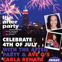 AVENUE Q's Carla Renata And Mark Hartman Guest At The After Party 7/3, Fireworks To F Video