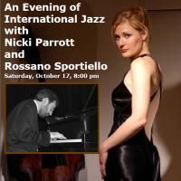 Riverdale Y Hosts An Evening Of Jazz With Nicki Parrott and Rossano Sportiello 10/17 Video