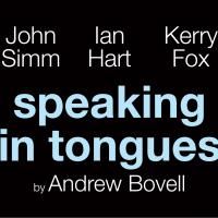Simm, Hart, Fox Star In SPEAKING IN TONGUES, Opens At Duke Of York's Theatre 9/28