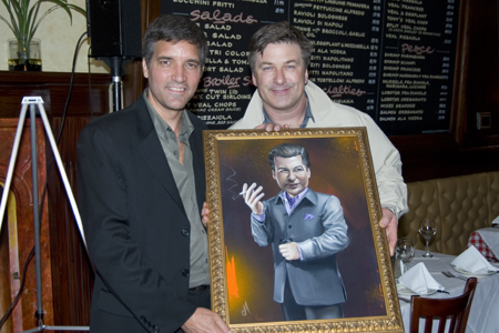 Photo Coverage: Baldwin Portrait Unveiled at Tony's DiNapoli 