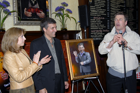 Photo Coverage: Baldwin Portrait Unveiled at Tony's DiNapoli Image