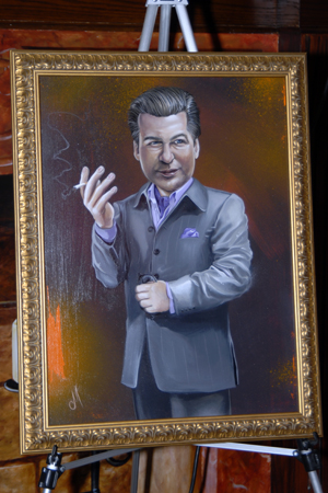 Photo Coverage: Baldwin Portrait Unveiled at Tony's DiNapoli Image