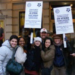 Photo Flash: Broadway on Strike Video