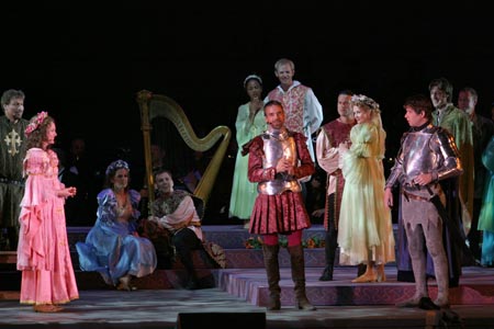 Photo Coverage: CAMELOT at the Hollywood Bowl - Act I Image