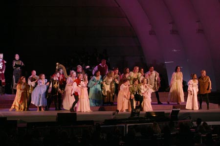 Photo Coverage: CAMELOT at the Hollywood Bowl - Act I Image