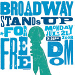 Broadway Stands Up for Freedom! Video