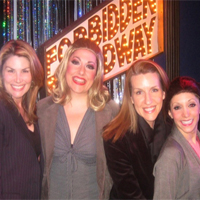 Photo Flash: Forbidden Broadway Welcomes [title of show] Stars Blackwell and Blickens Video