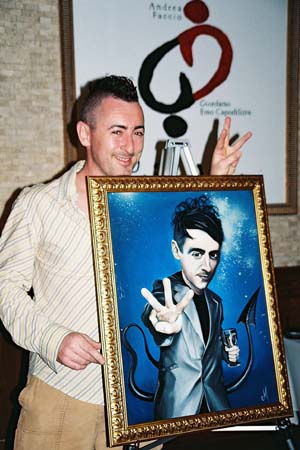 Photo Coverage: Cumming's Portrait at Tony's DiNapoli Image