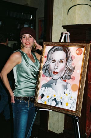 Photo Coverage: Christina Applegate Portrait Unveiled on Broadway Wall of Fame 