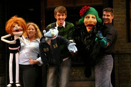 Photo Coverage: Andrew MacDonald Smith and Puppet Make Broadway Debuts in Avenue Q  Image