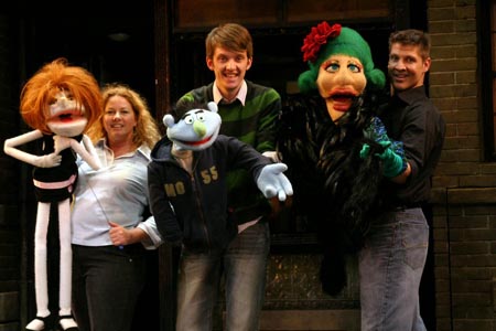 Photo Coverage: Andrew MacDonald Smith and Puppet Make Broadway Debuts in Avenue Q Image