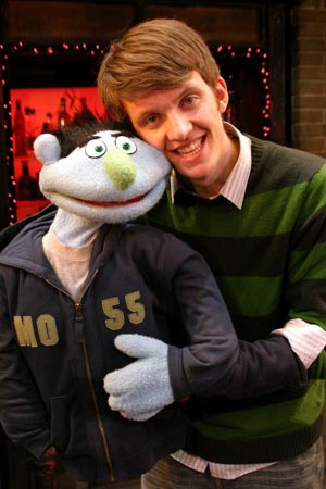 Photo Coverage: Andrew MacDonald Smith and Puppet Make Broadway Debuts in Avenue Q Image