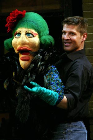 Photo Coverage: Andrew MacDonald Smith and Puppet Make Broadway Debuts in Avenue Q Image