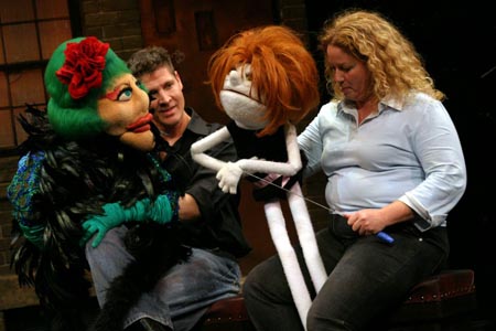 Photo Coverage: Andrew MacDonald Smith and Puppet Make Broadway Debuts in Avenue Q Image