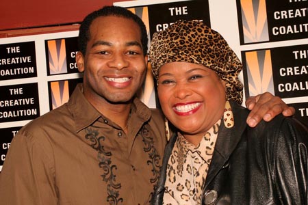 Photo Coverage: The Creative Coalition Visits The Color Purple Image